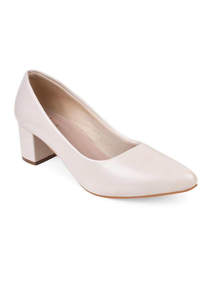 women solid slip on pumps - 20151267 -  Standard Image - 1