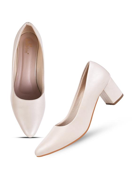 women solid slip on pumps - 20151267 - Standard Image - 4