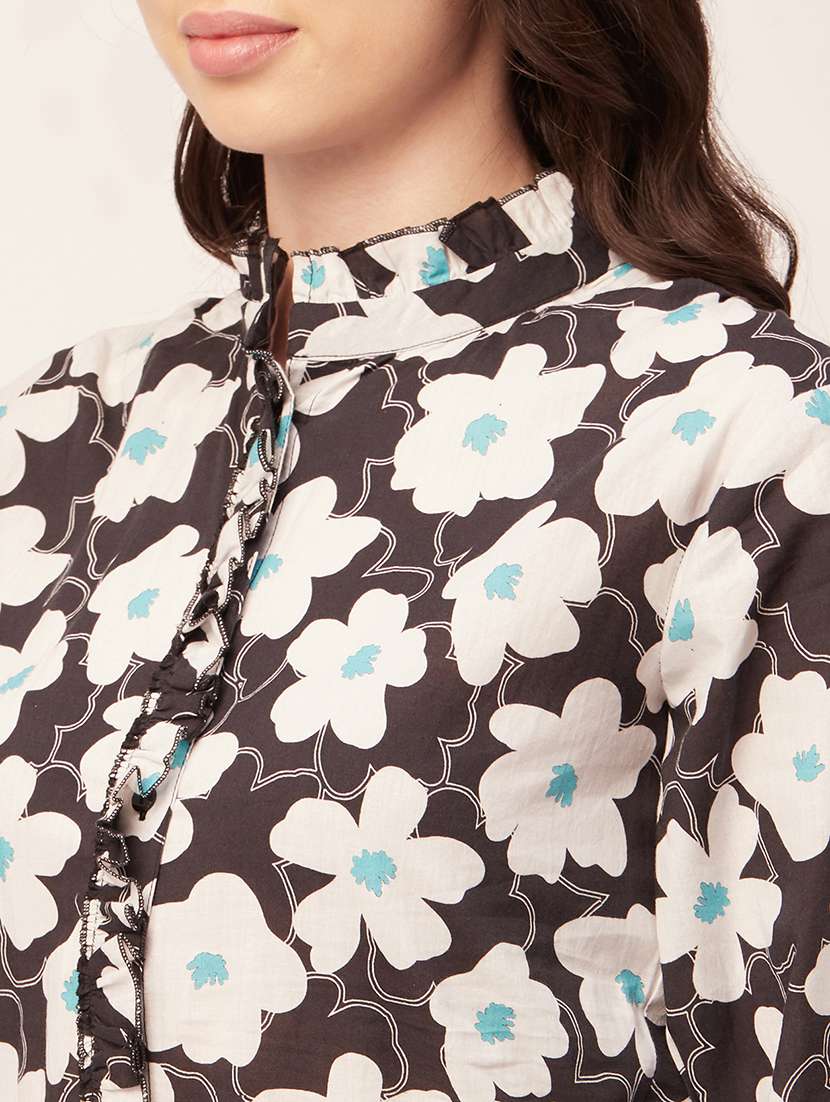 women's shift floral dress - 20152393 - Standard Image - 4