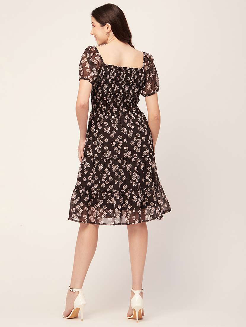 women's tiered dress floral dress - 20152400 -  Standard Image - 4
