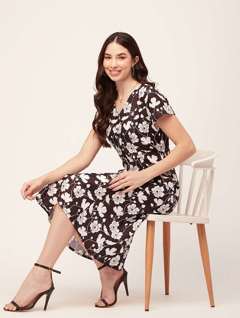 women's  floral dress - 20152403 -  Standard Image - 4