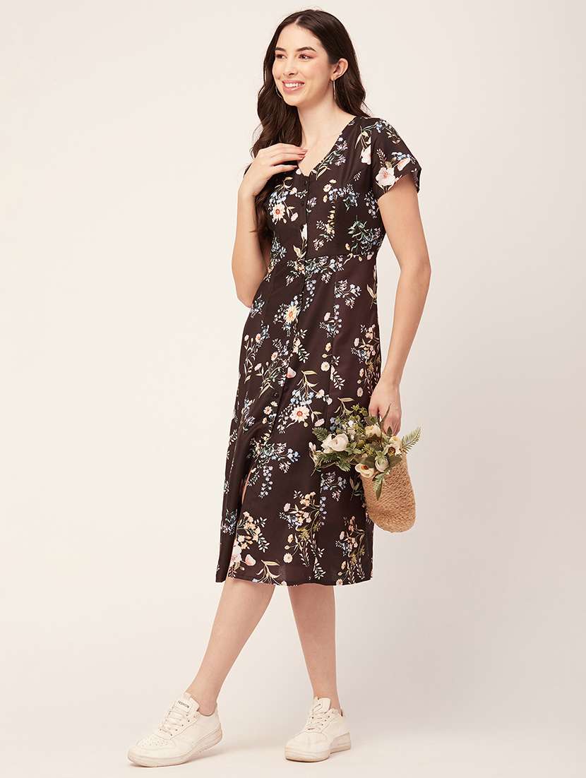 women's  floral dress - 20152404 -  Standard Image - 1