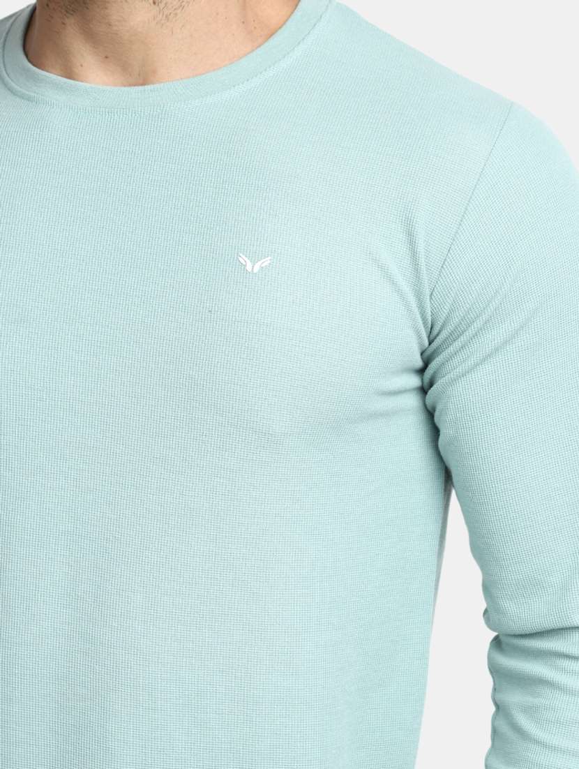 men solid round neck t-shirt - 20153168 - Standard Image - 4