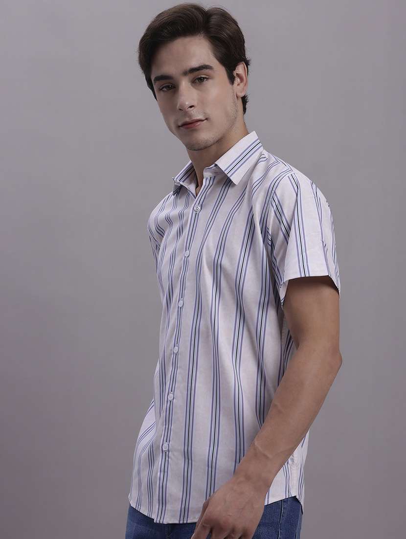 mens stripes casual shirt - 20154826 -  Standard Image - 1