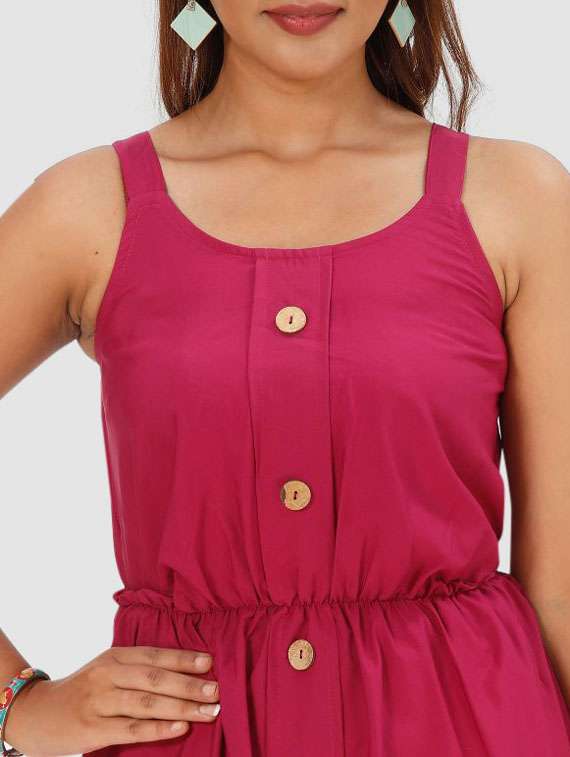 women's  solid dress - 20155144 -  Standard Image - 4