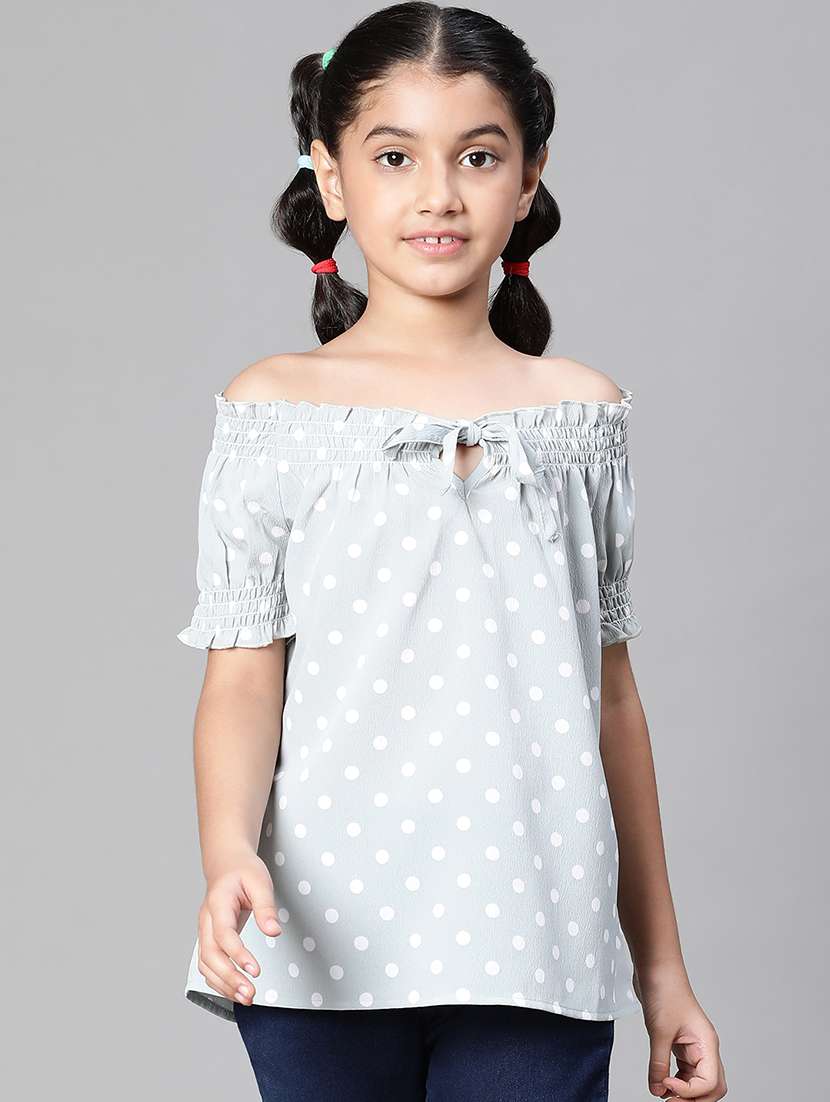 girls off shoulder top