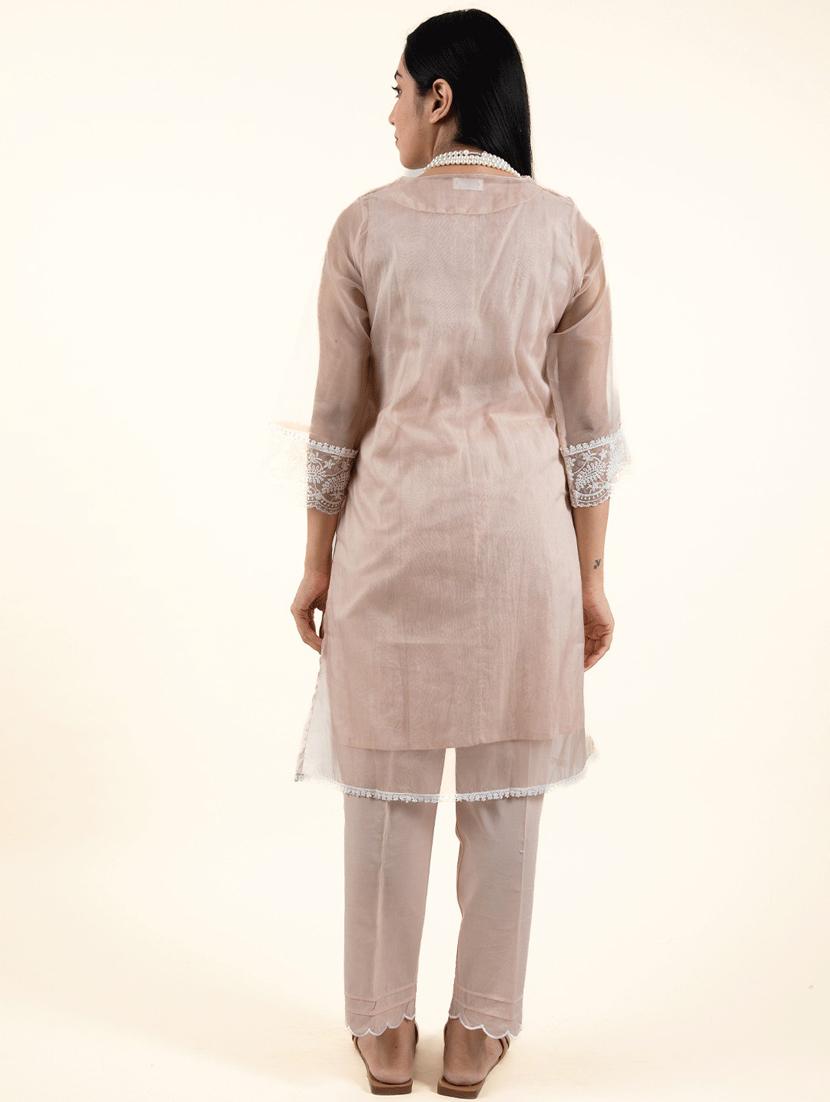 women's a-line kurta - 20155538 - Standard Image - 4