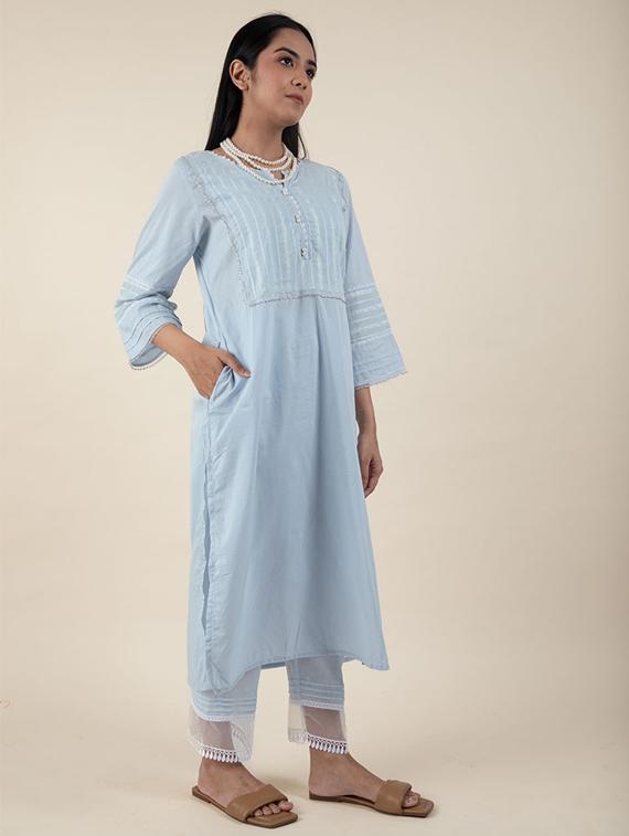 women's straight kurta - 20155543 -  Standard Image - 1