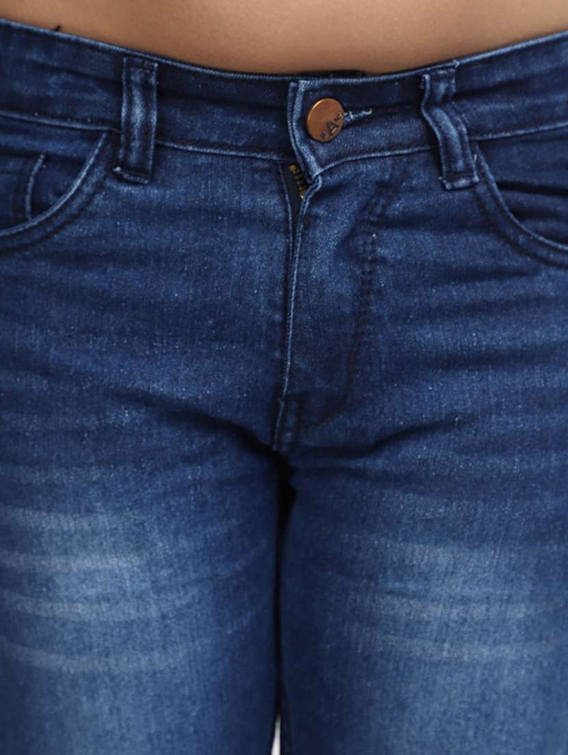 boy's plain skinny fit jeans - 20156137 -  Standard Image - 4