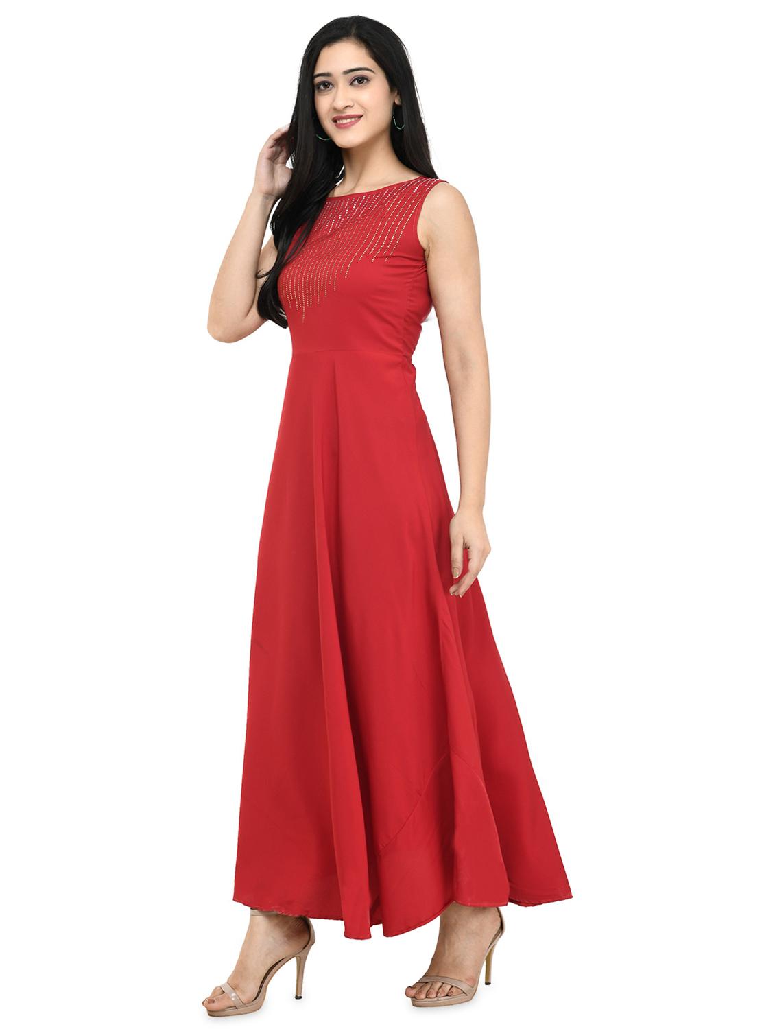 women's maxi dress - 20156573 - Standard Image - 1