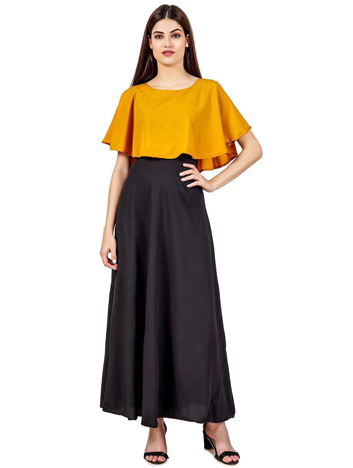 women's fit & flare animal print dress