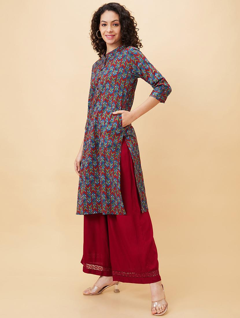 women's straight kurta - 20158114 - Standard Image - 1