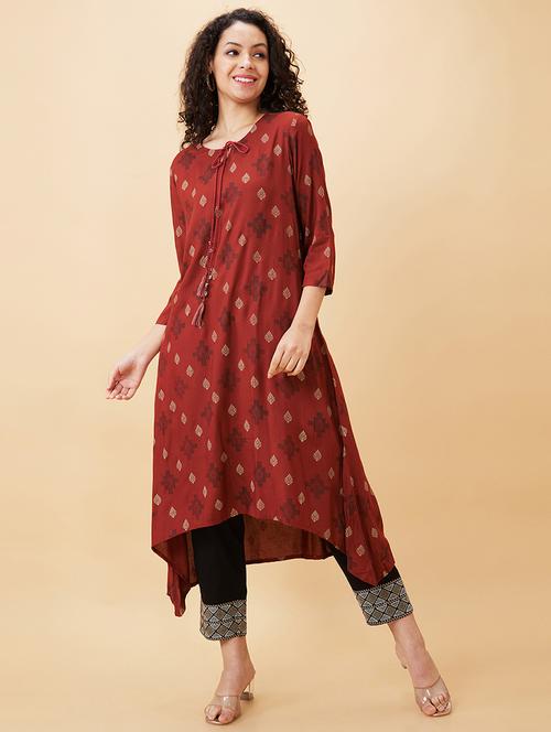 women's a-line kurta - 20158118 -  Standard Image - 0