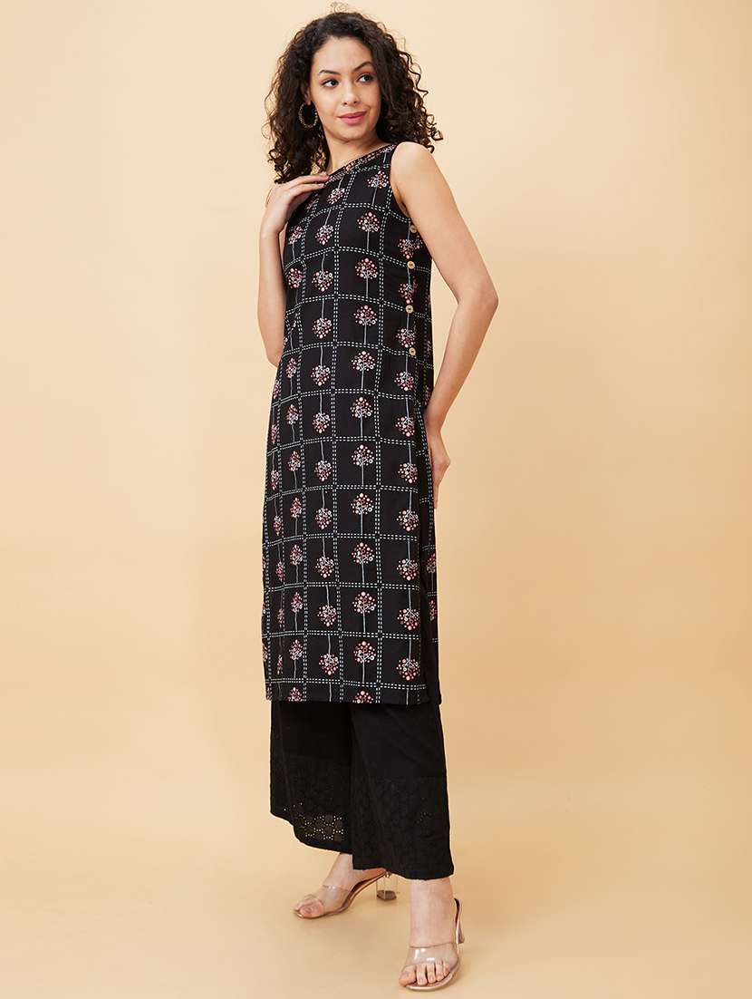 women's straight kurta - 20158119 -  Standard Image - 1