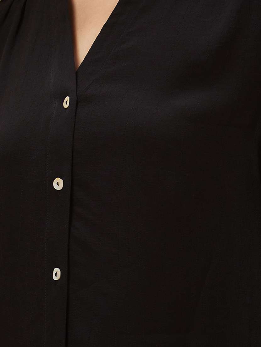women solid shirt - 20158157 -  Standard Image - 4