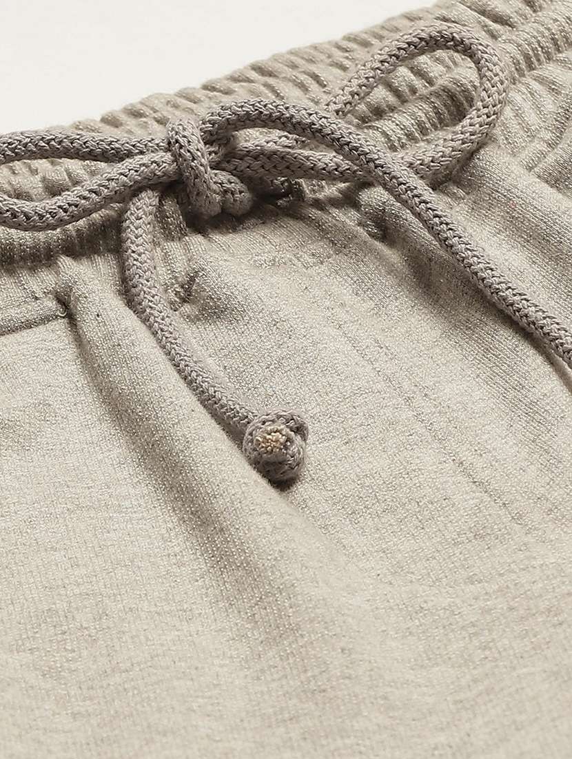 grey cotton track pants - 20159302 -  Standard Image - 4