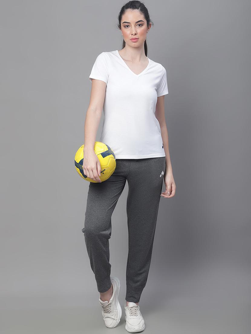 women solid track pant - 20159332 - Standard Image - 4