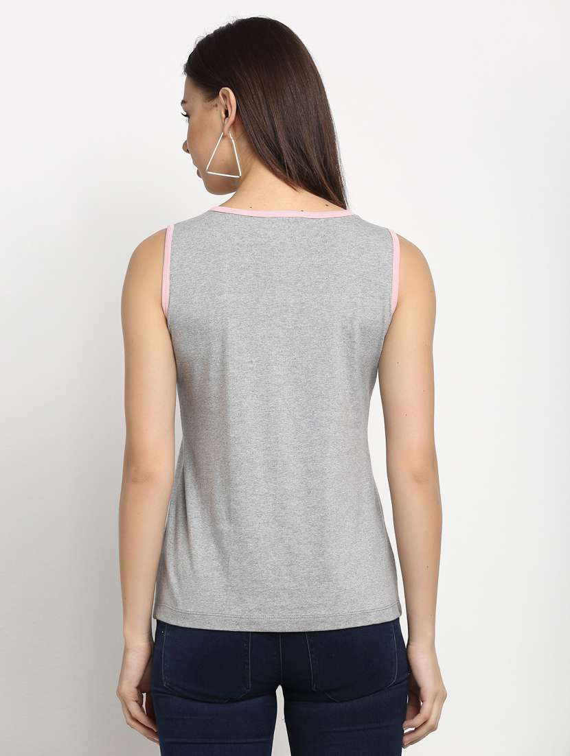 Women's Striped Round Neck T-shirt - 20159410 -  Standard Image - 1