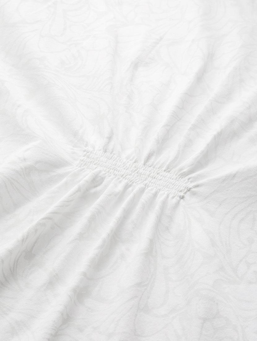 off white cotton blend shrug - 20159443 - Standard Image - 4