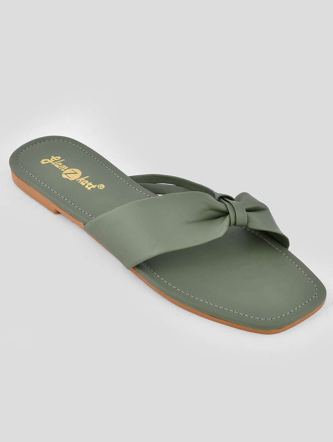 women solid slip on sandal - 20160149 -  Standard Image - 1