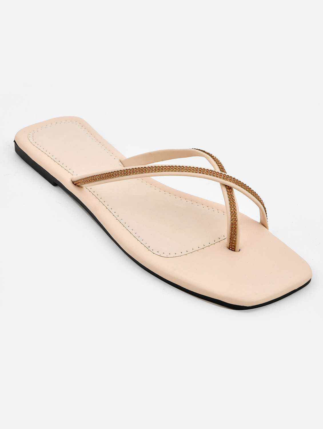 women solid slip on sandal - 20160204 - Standard Image - 1