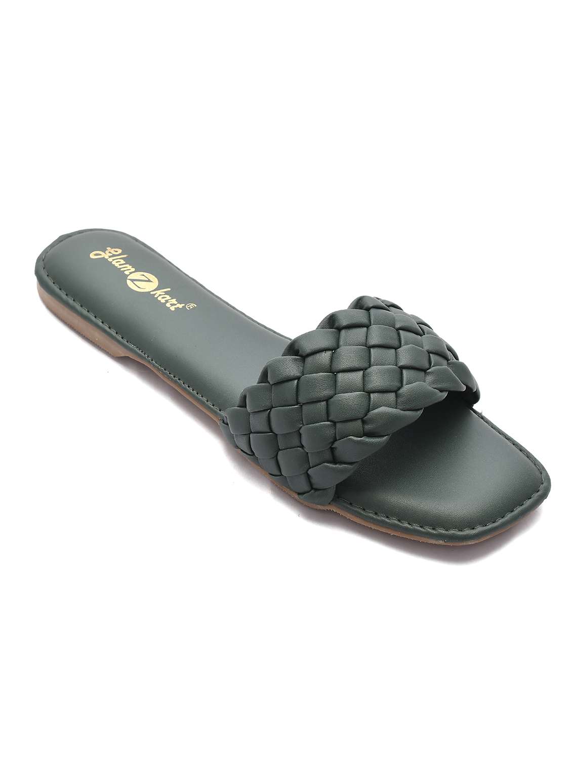 women solid slip on sandal - 20160213 -  Standard Image - 1