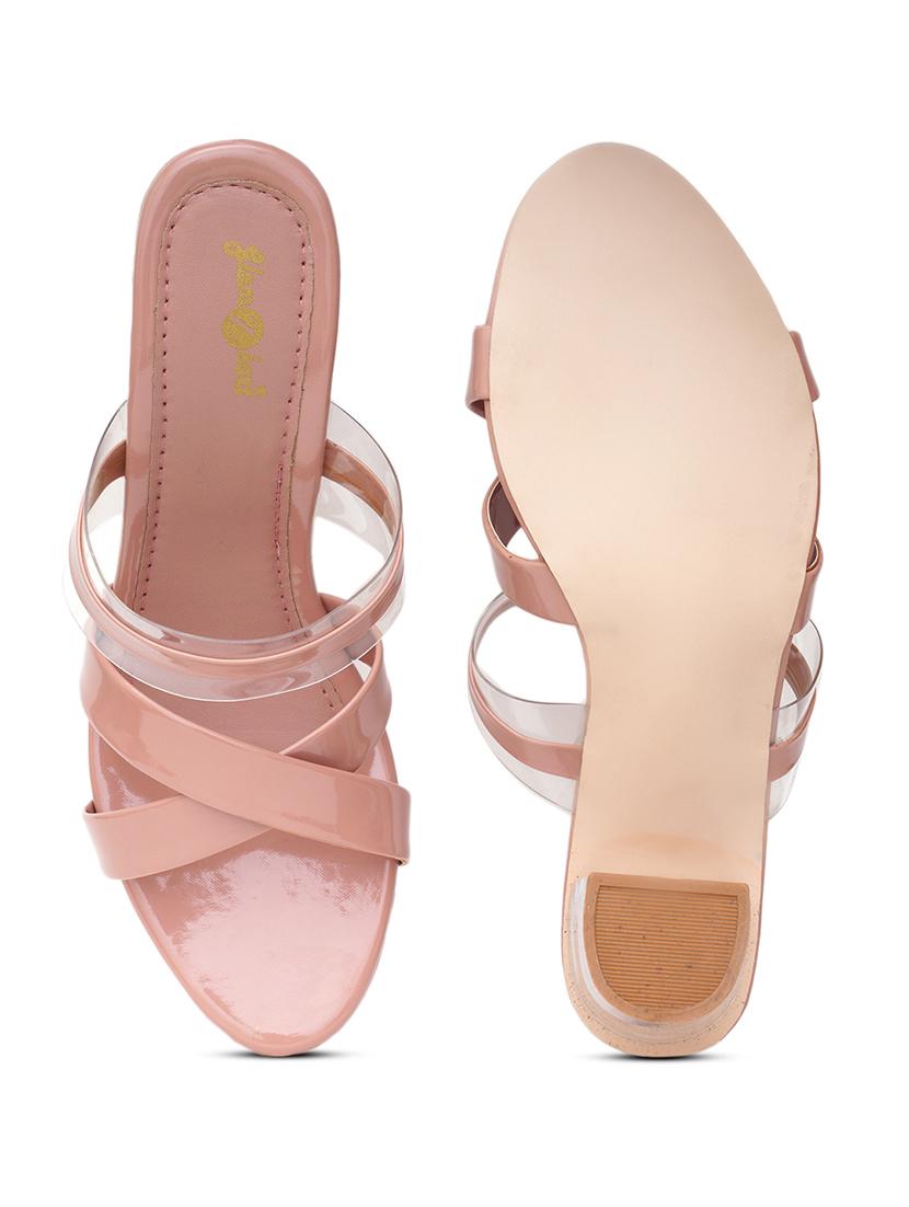 women slip on block heel sandal - 20160229 - Standard Image - 4