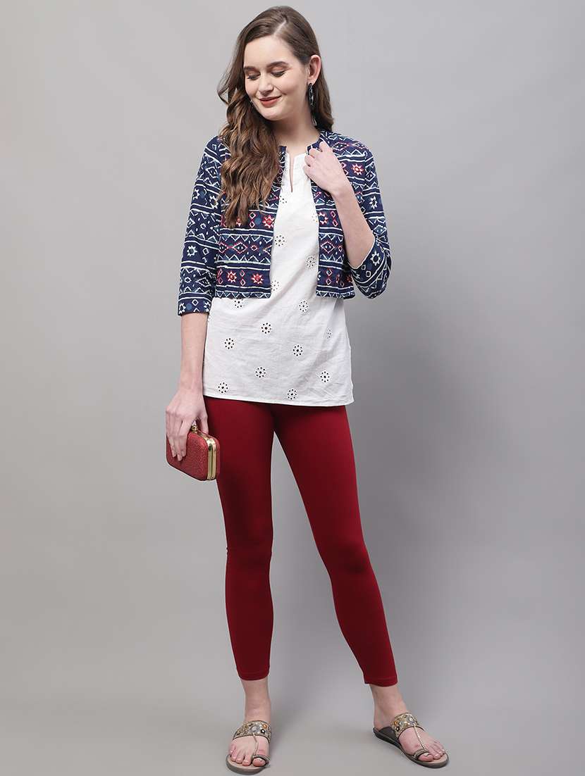 pack of 2 solid leggings - 20160335 -  Standard Image - 4