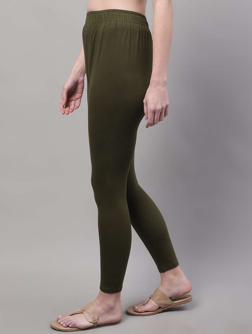 pack of 2 solid leggings - 20160354 -  Standard Image - 1