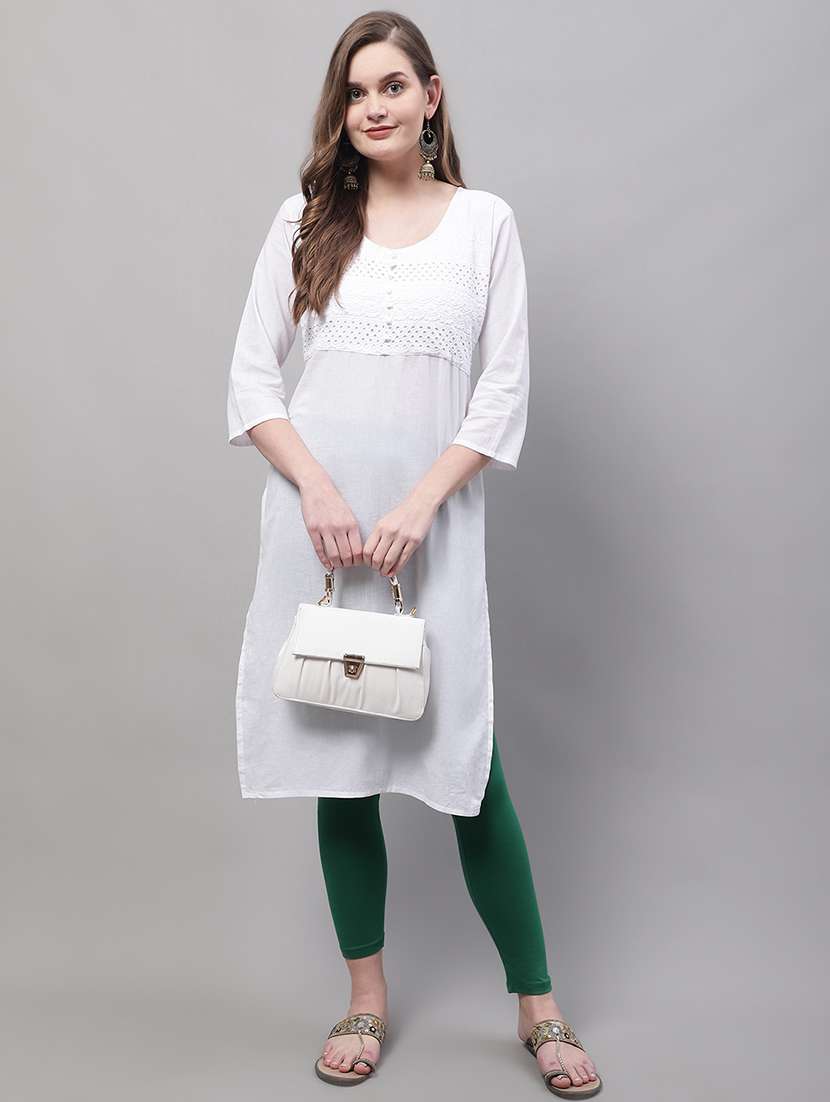 pack of 2 solid leggings - 20160375 -  Standard Image - 4