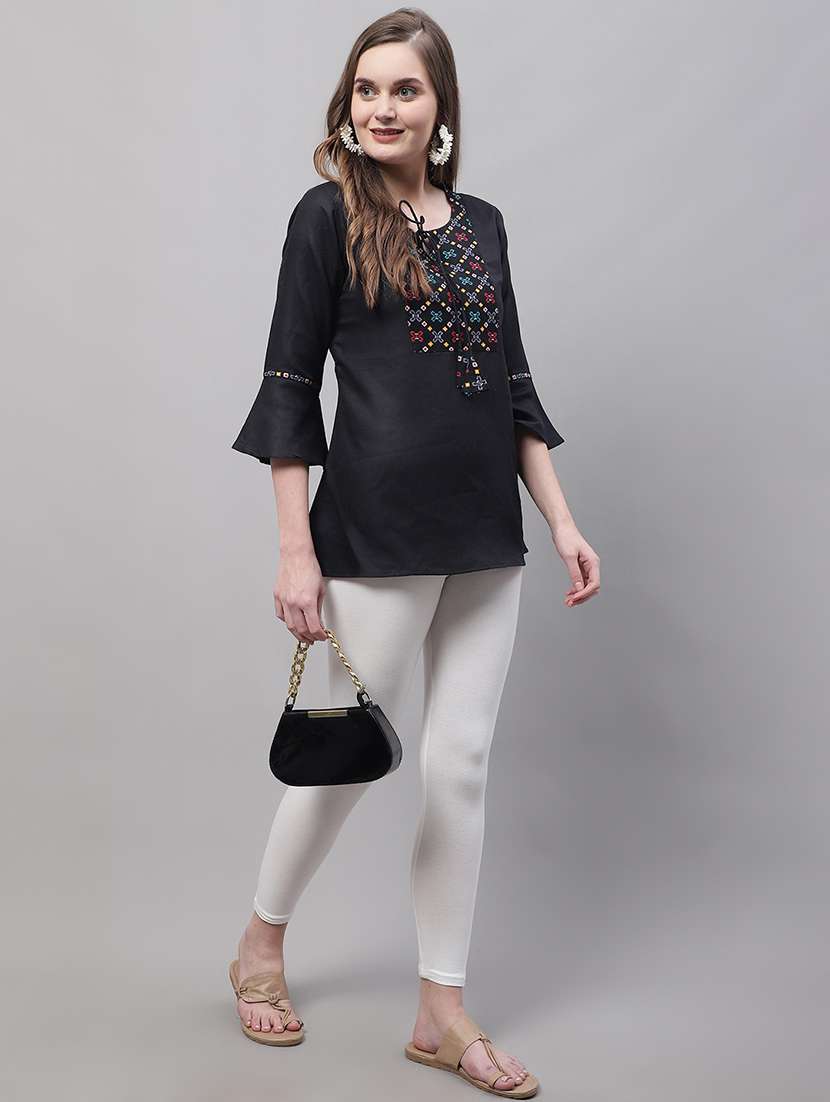 pack of 2 solid leggings - 20160376 - Standard Image - 4