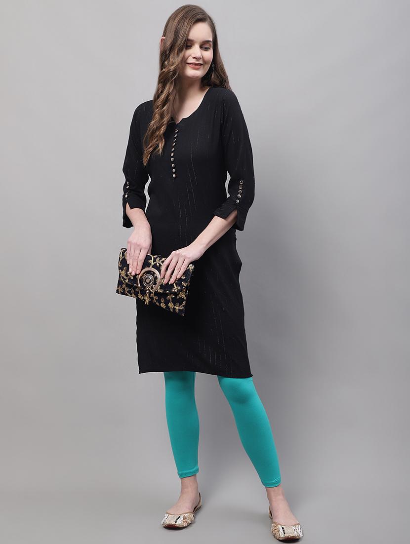 pack of 2 solid leggings - 20160395 - Standard Image - 4