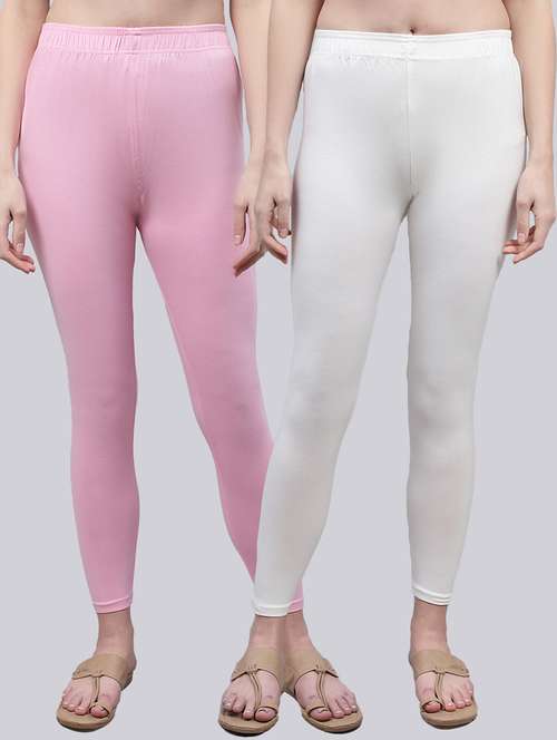 pack of 2 solid leggings - 20160404 -  Standard Image - 0