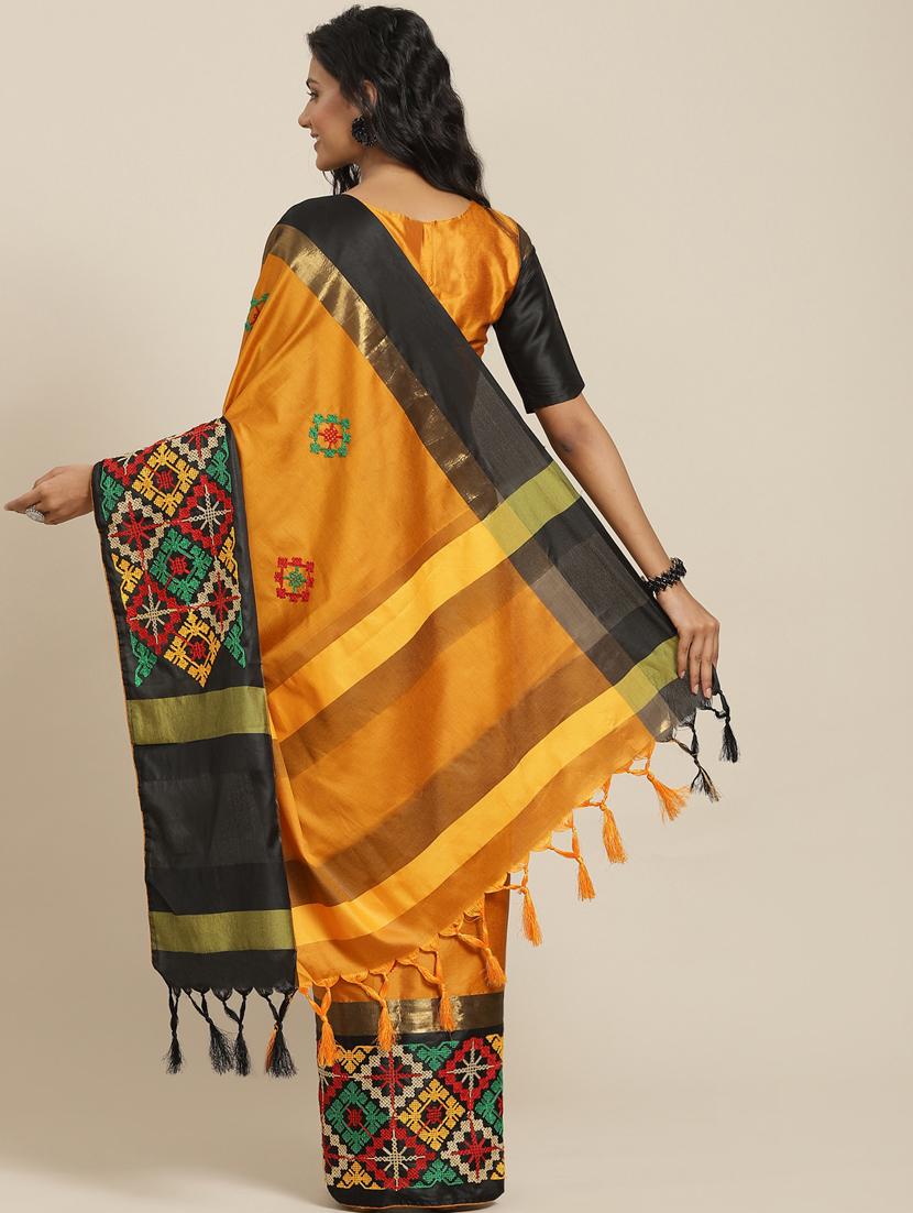 women's embroidered saree - 20160425 - Standard Image - 1