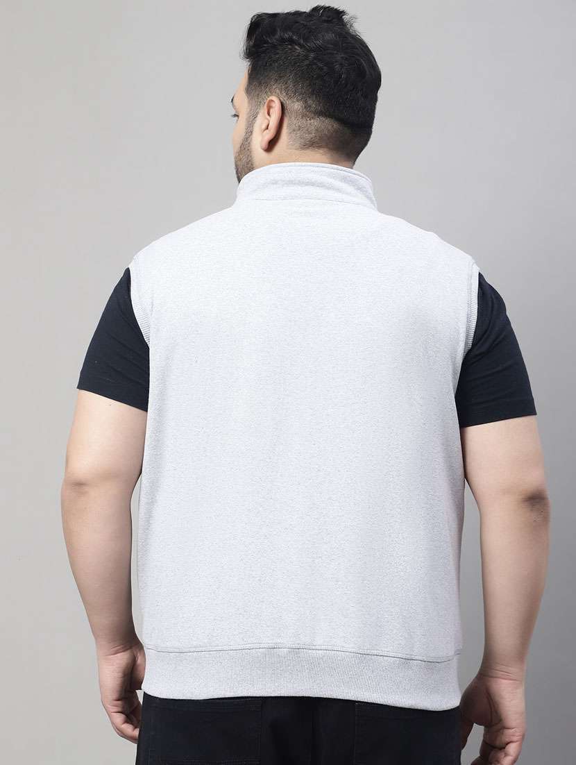 stand neck solid casual jacket  - 20161376 -  Standard Image - 1