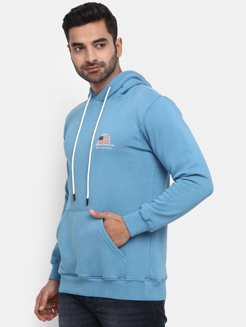 mens placement print sweatshirt - 20163857 -  Standard Image - 1