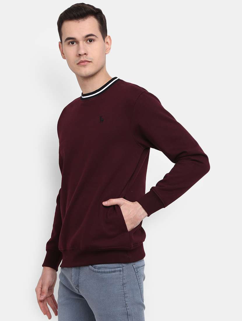 mens plain sweatshirt - 20163866 -  Standard Image - 1