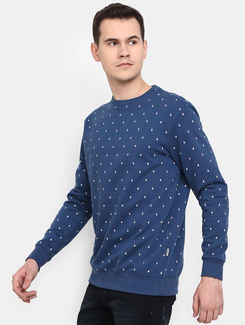 mens all over print sweatshirt - 20163872 -  Standard Image - 1