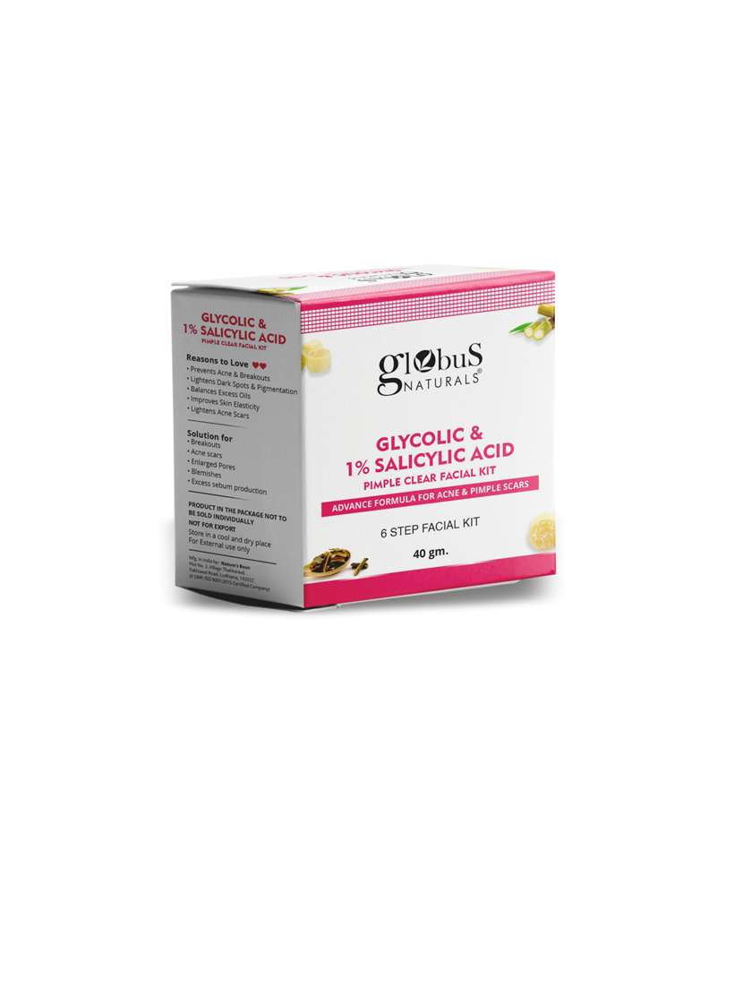 globus naturals anti acne glycolic & salicylic acid  40gm
