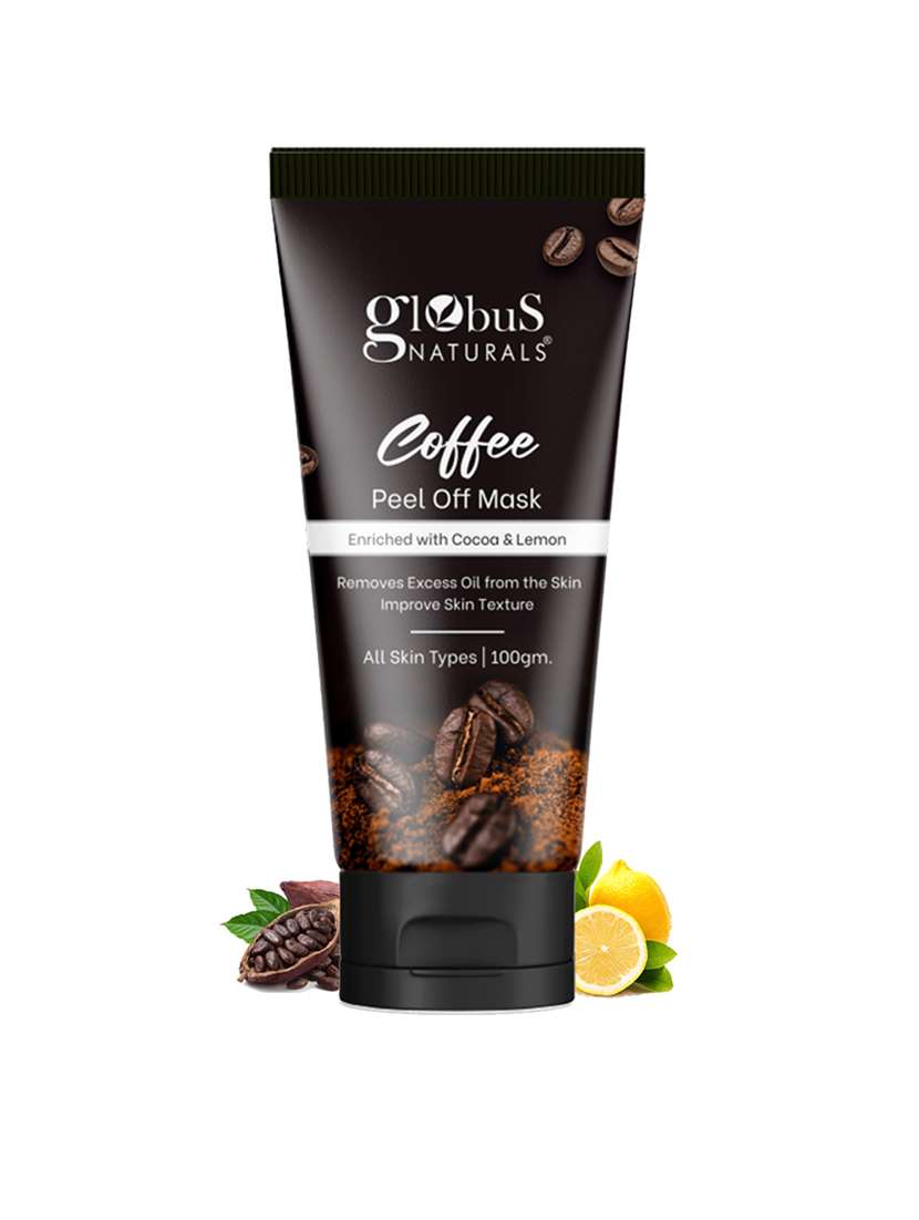 globus naturals charcoal peel off mask 100 gm