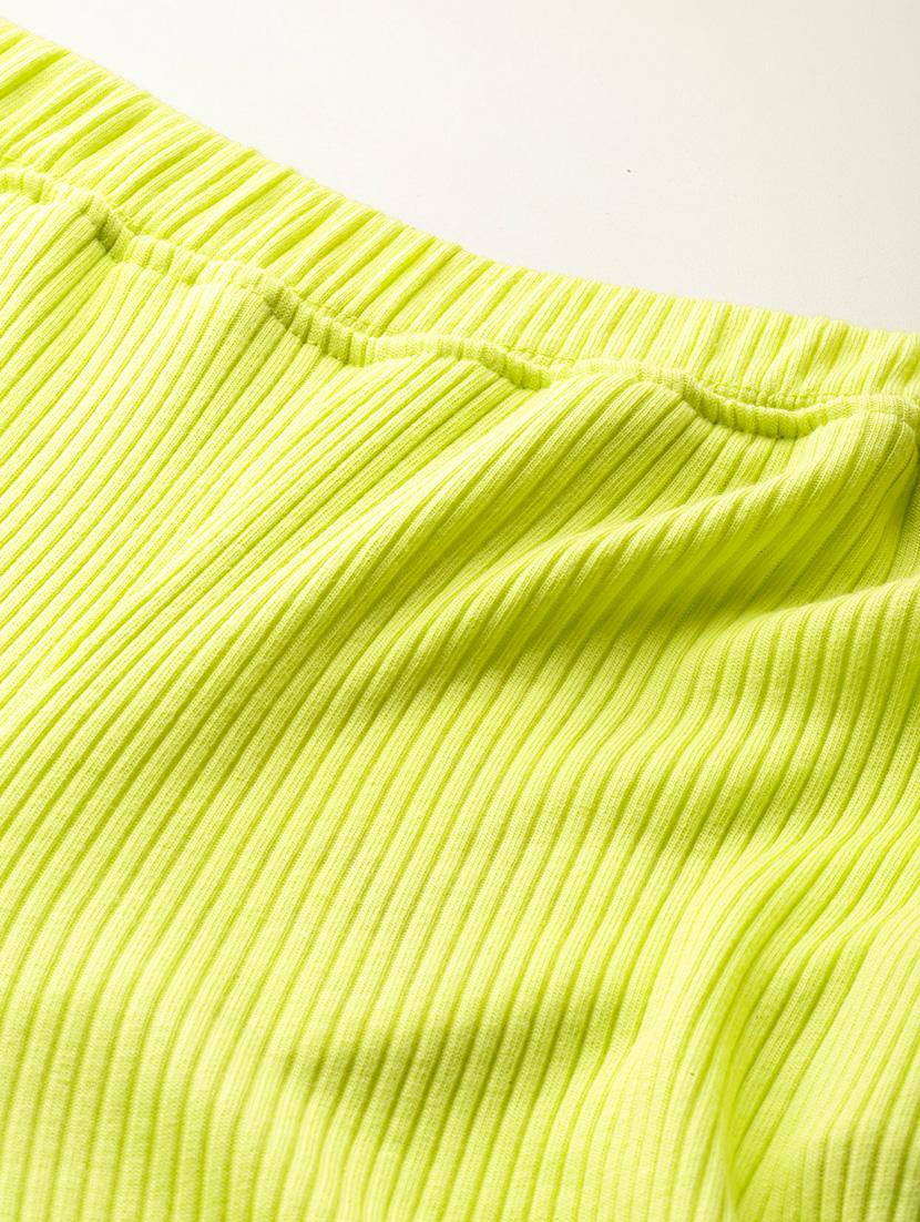 women yellow solids plus size trouser - 20165145 - Standard Image - 4