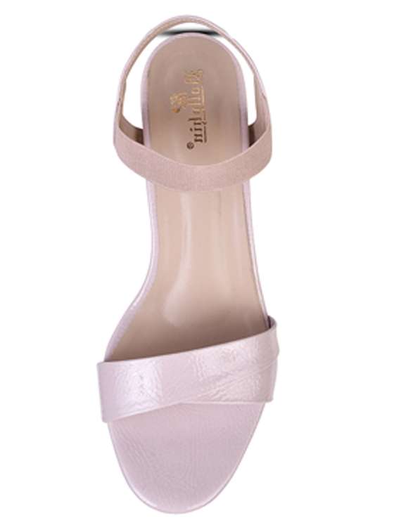 peach ankle strap sandal - 20165236 -  Standard Image - 4