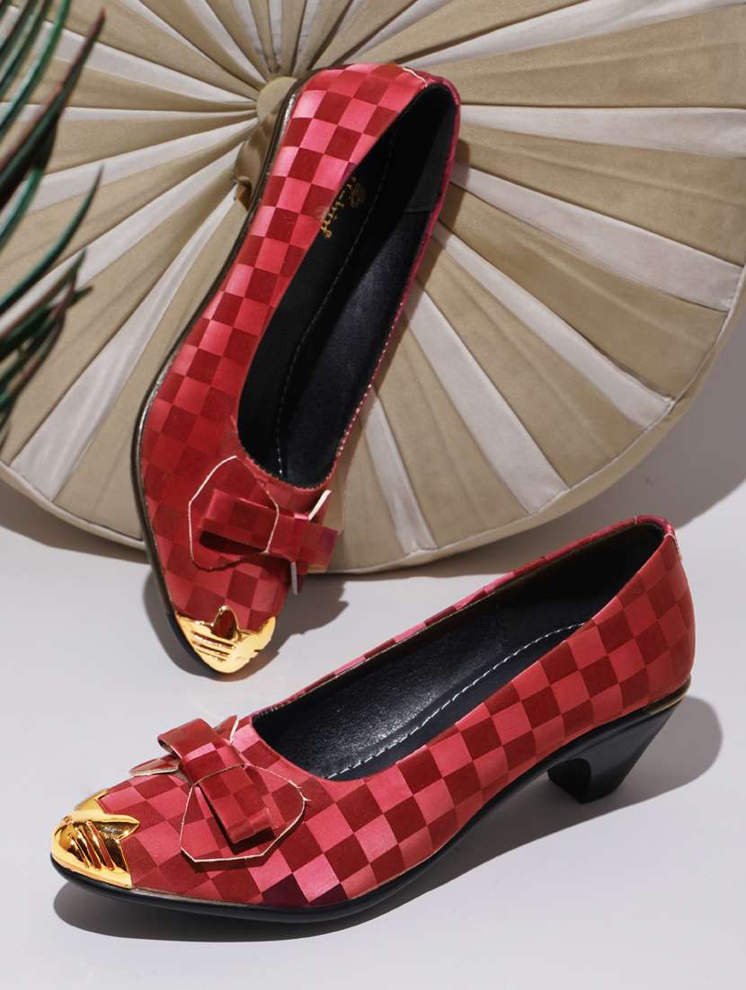 red slip on ballerina - 20165240 -  Standard Image - 1