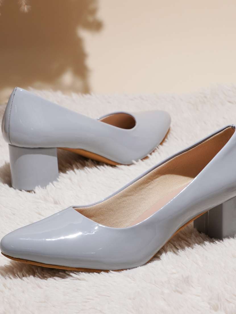 women solid slip on ballerina - 20165246 -  Standard Image - 1