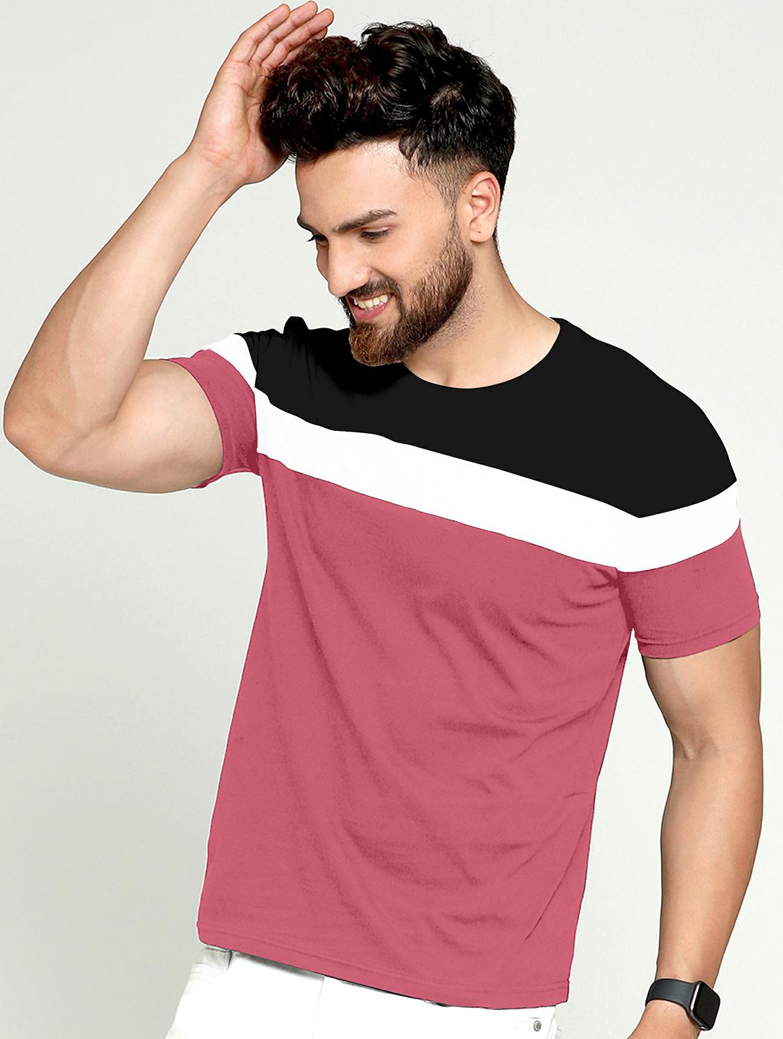 pack of 2 color block regular t-shirt - 20165257 - Standard Image - 1