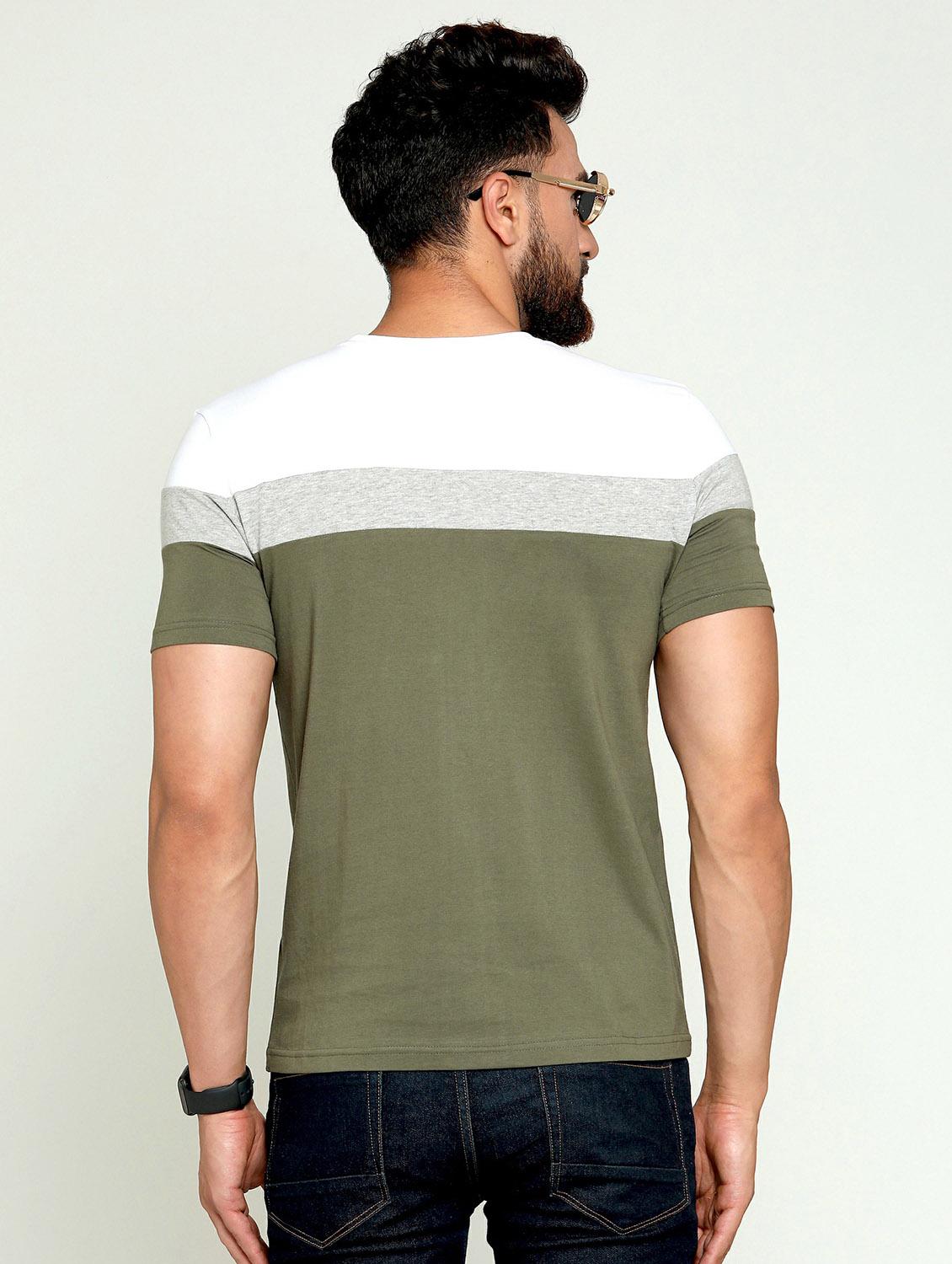 pack of 2 color block regular t-shirts - 20165271 - Standard Image - 4