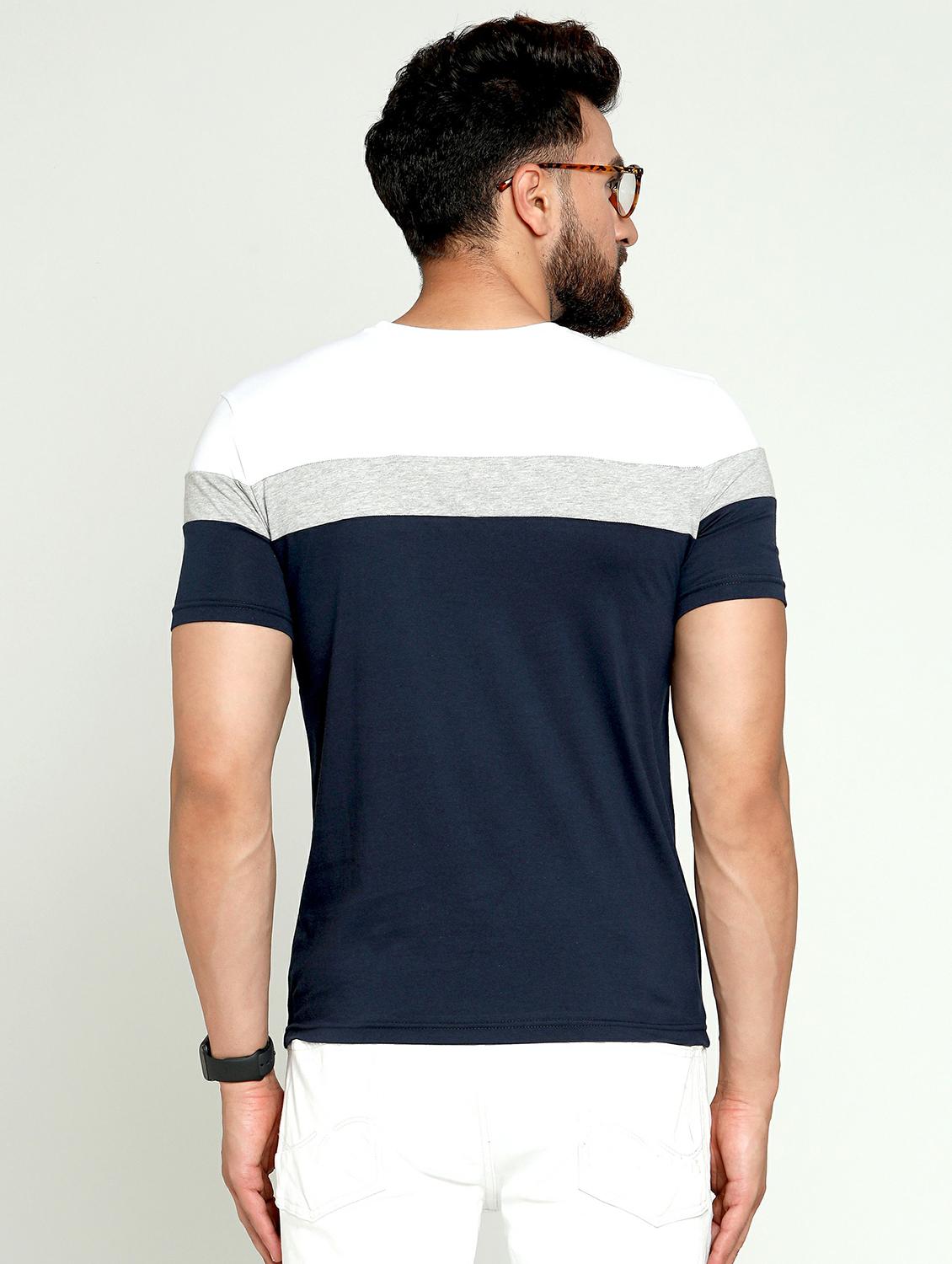pack of 2 color block regular t-shirts - 20165279 - Standard Image - 4
