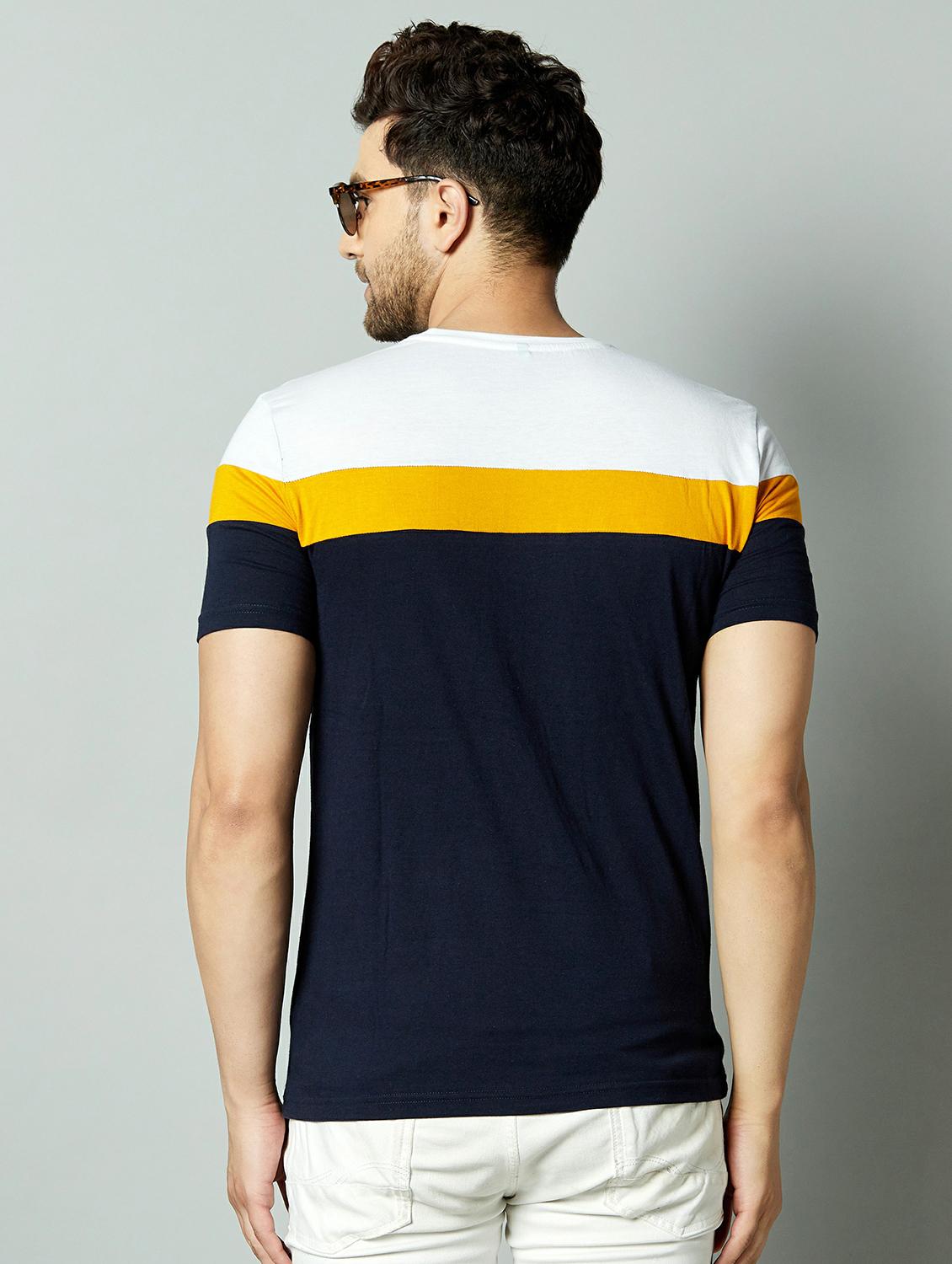 pack of 2 color block regular t-shirt - 20165295 - Standard Image - 4