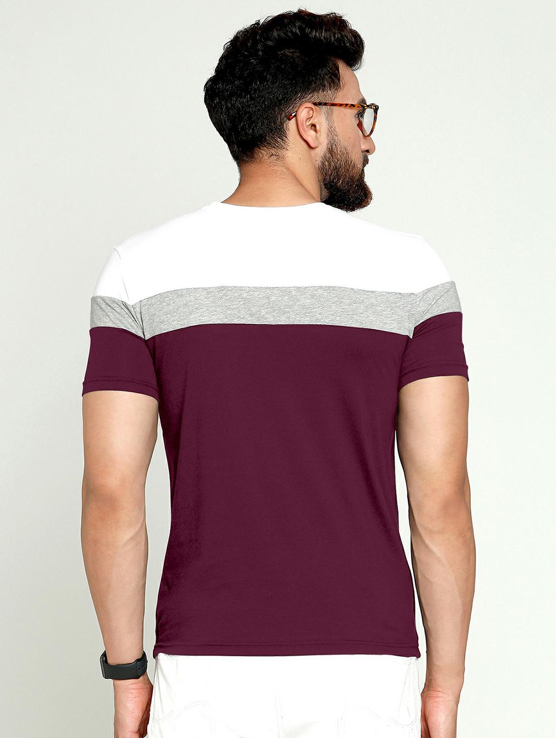 pack of 2 color block regular t-shirt - 20165305 - Standard Image - 4