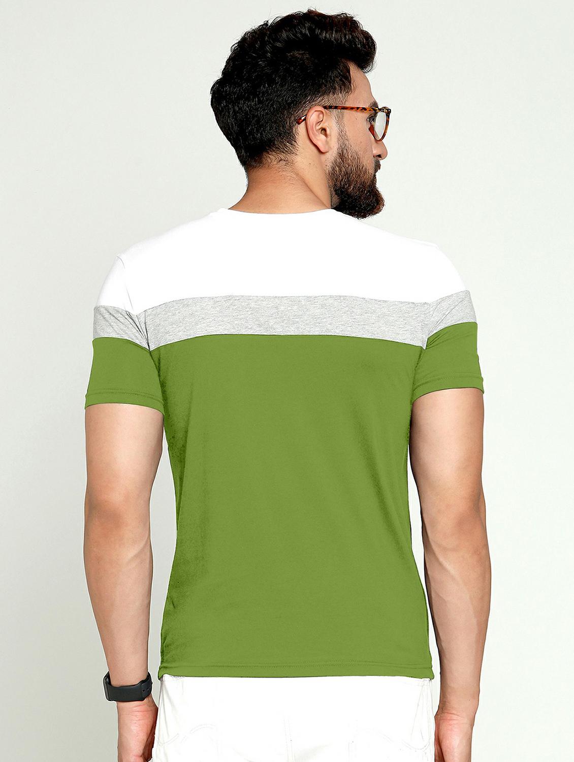 pack of 2 color block regular t-shirts - 20165343 - Standard Image - 4